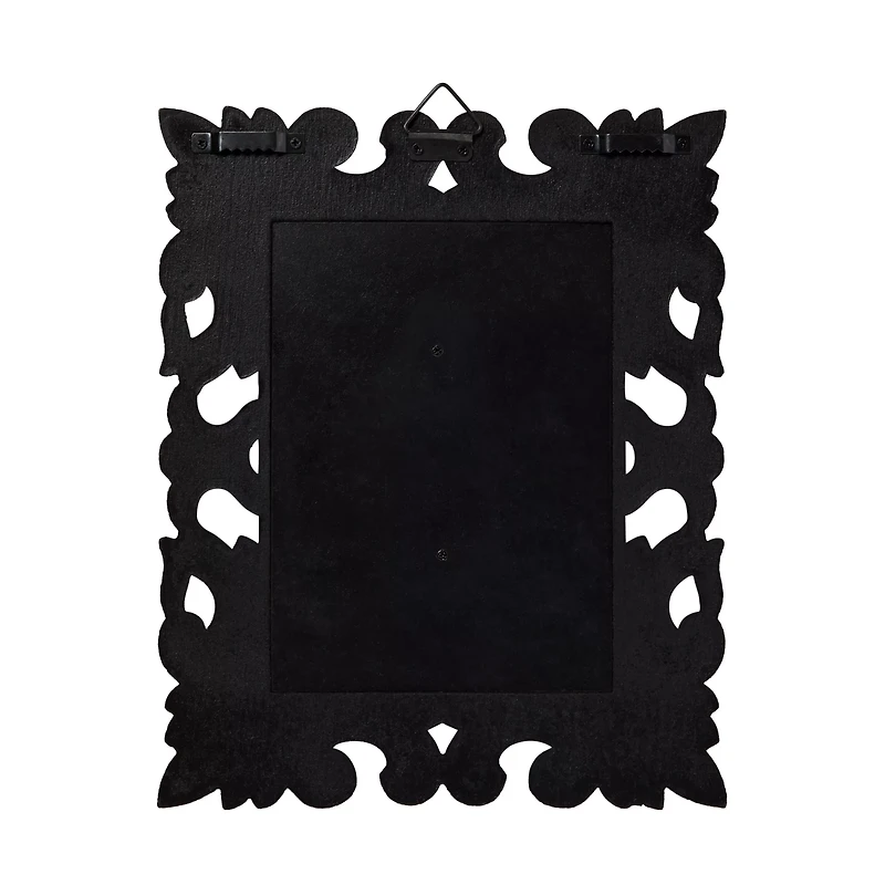 Gothic Noir Velvet Raven Skull Sign