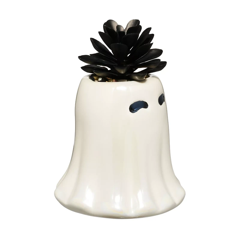 White Ghost Faux Succulent