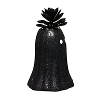 Black Glitter Ghost Faux Succulent