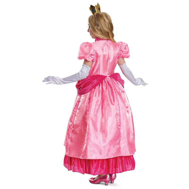 Kids Princess Peach Costume Deluxe - Super Mario Bros.