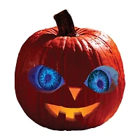 Blue Pumpkin Eyes