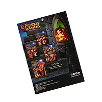 Eerie Specters Pumpkin Stencil Book