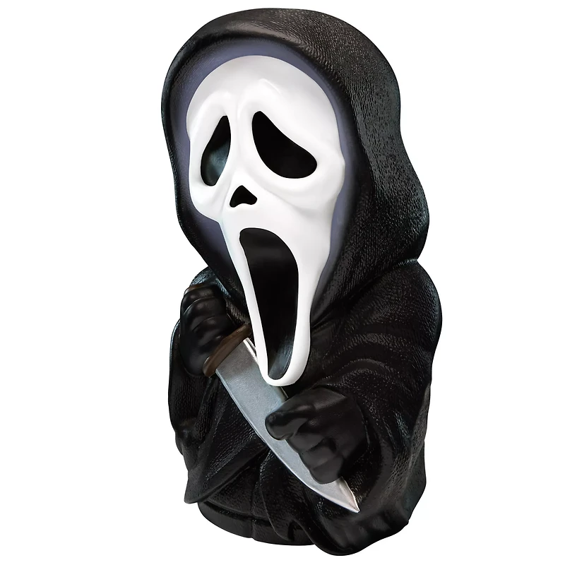 Light-Up Ghost Face Porch Buddy