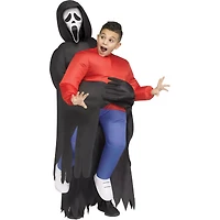 Kids Ghost Face Carrying Inflatable Costume