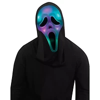 Light-Up Ghost Face Color Changing Half Mask