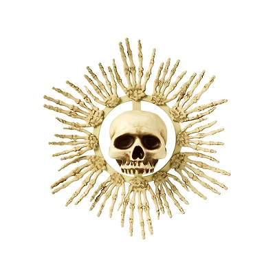 Skeleton Hand Wreath