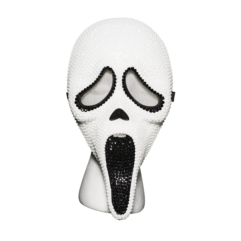 Adult Ghost Face Bling Dress Costume