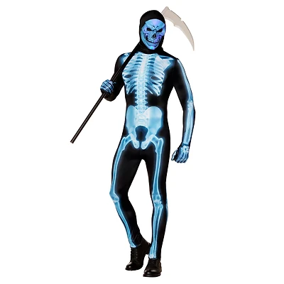 Adult Light-Up X-Ray Skeleton Costume