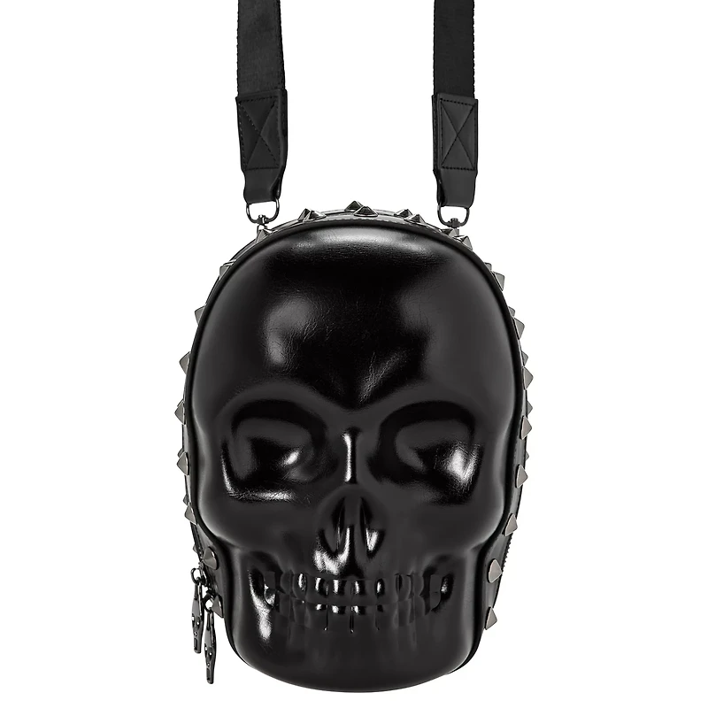 Black Skull Crossbody Bag