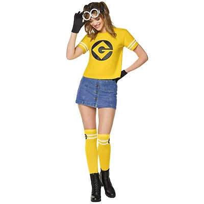 Adult Minions Kevin T Shirt Costume Kit