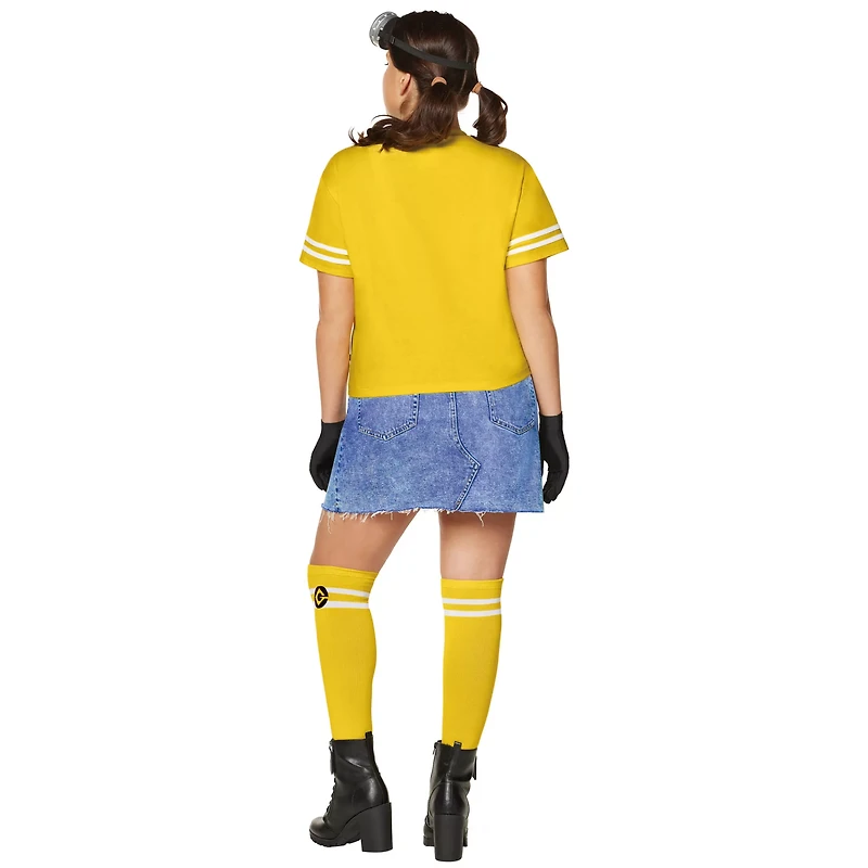 Adult Minions Kevin T Shirt Costume Kit