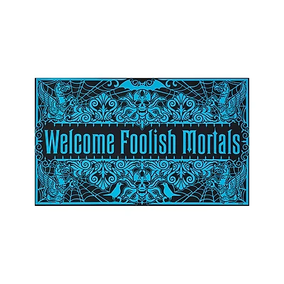 Welcome Foolish Mortals Doormat - Disney The Haunted Mansion