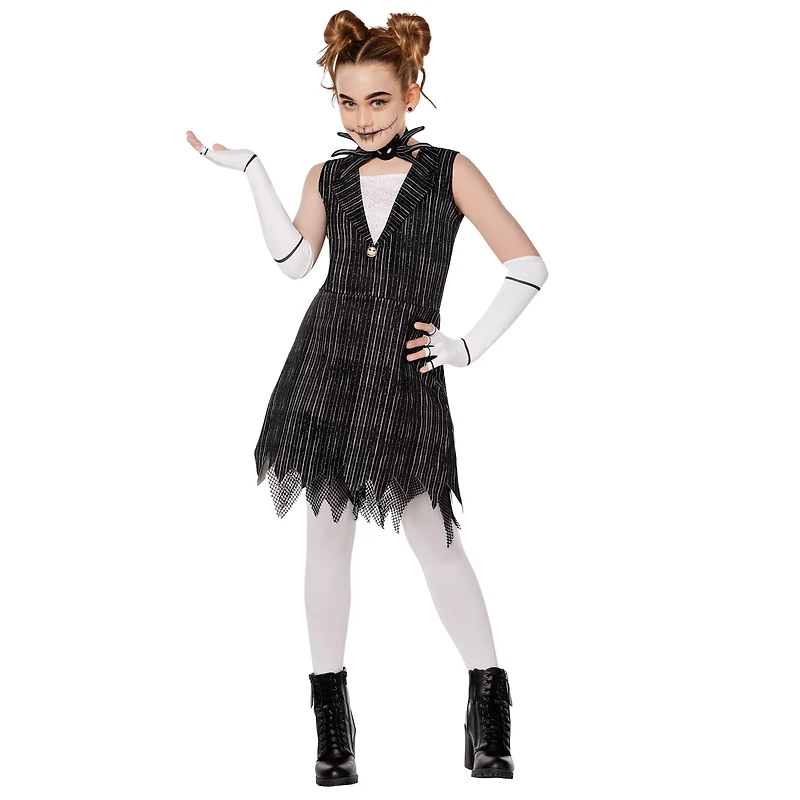 Kids Jack Skellington Dress Costume - The Nightmare Before Christmas