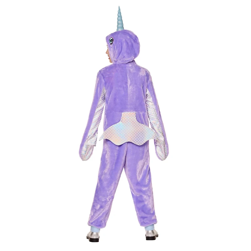Kids Narwhal Jumpsuit Costume