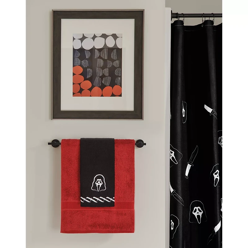 Ghost Face Mask Hand Towel