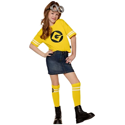 Kids Minions Kevin Short Sleeve Costume Kit