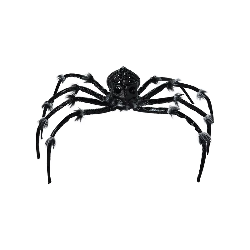 Light-Up Black Skull Spider