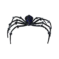 Light-Up Black Skull Spider