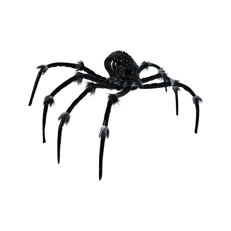 Light-Up Black Skull Spider