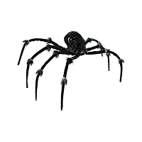 Light-Up Black Skull Spider