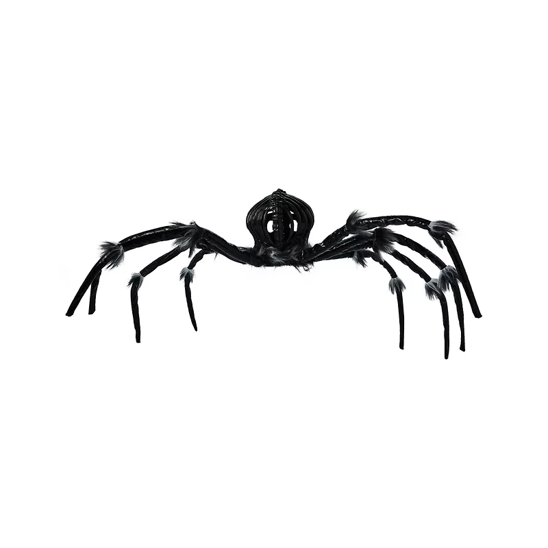 Light-Up Black Skull Spider