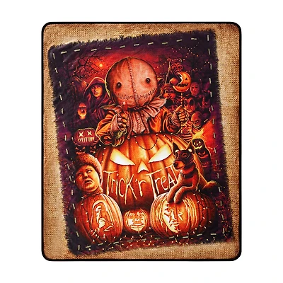 Sam Trick 'r Treat Group Fleece Blanket