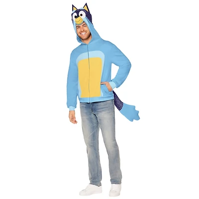 Adult Bandit Costume Top - Bluey