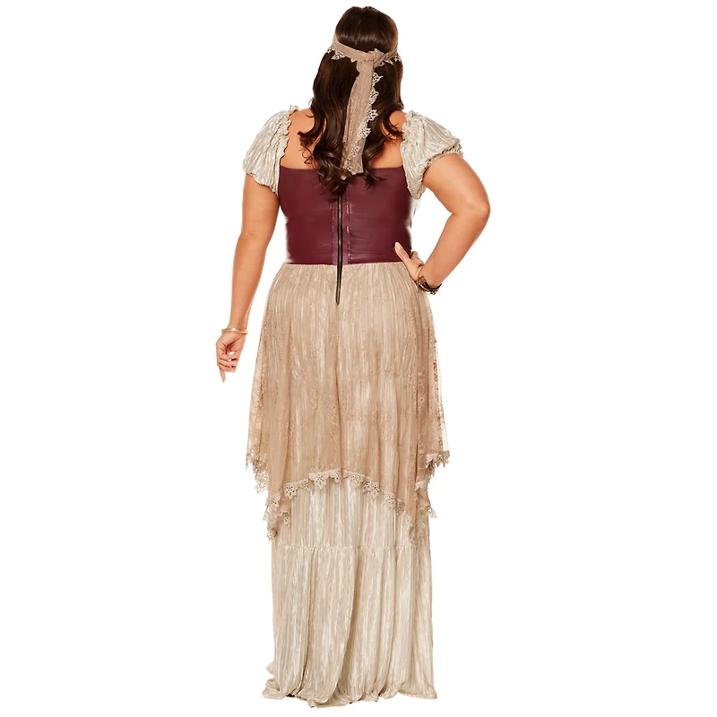 Adult Romantic Pirate Dress Costume