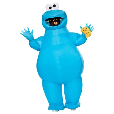 Adult Cookie Monster Inflatable Costume - Sesame Street