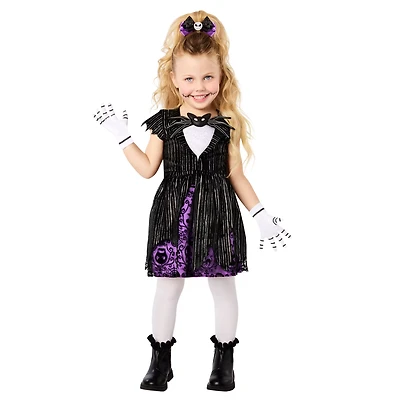 Toddler Jack Skellington Dress Costume - The Nightmare Before Christmas