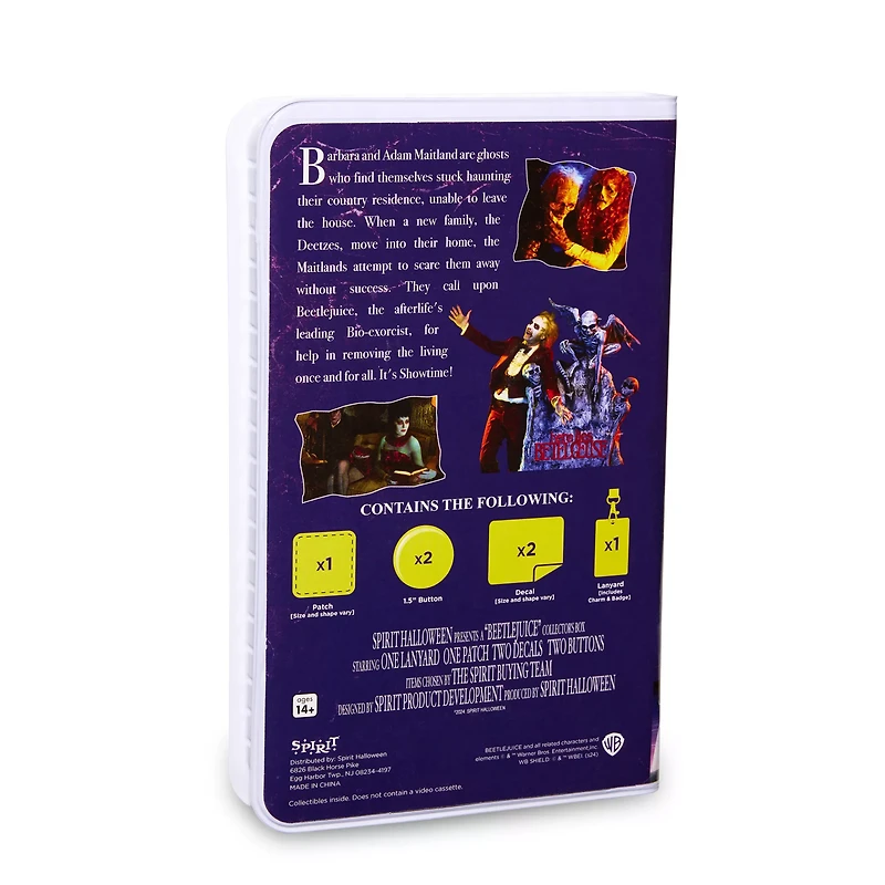 Beetlejuice Video Collector Box