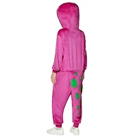 Adult Barney Jumpsuit Costume