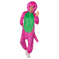 Adult Barney Jumpsuit Costume