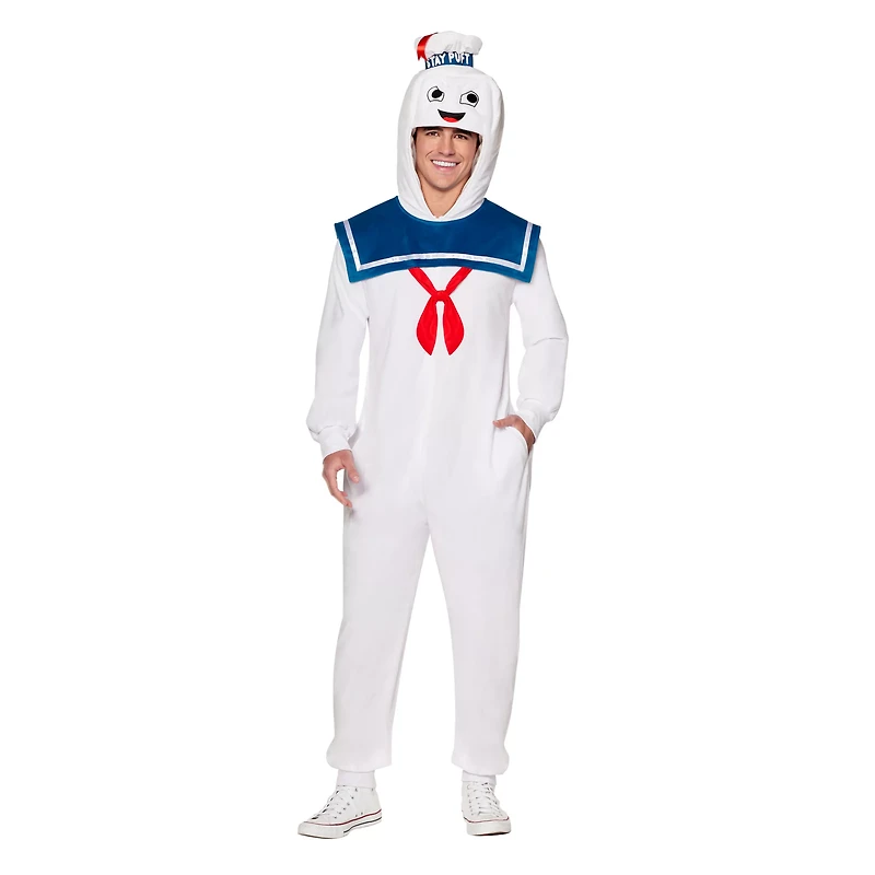 Adult Stay Puft Jumpsuit Costume - Ghostbusters
