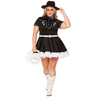Adult Western Cowgirl Dress Costume