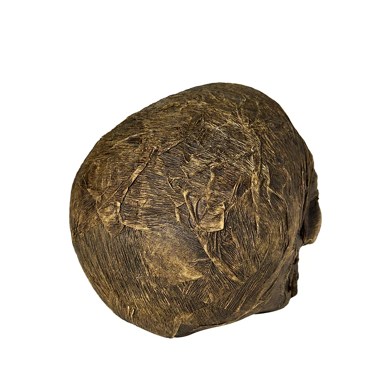 Wrapped Skull Decoration