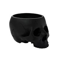 Black Skull Decorative Bowl