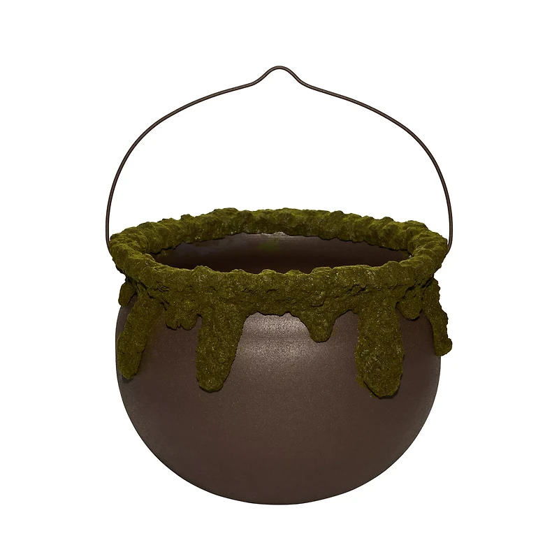 14 Inch Flocked Cauldron