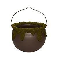 14 Inch Flocked Cauldron