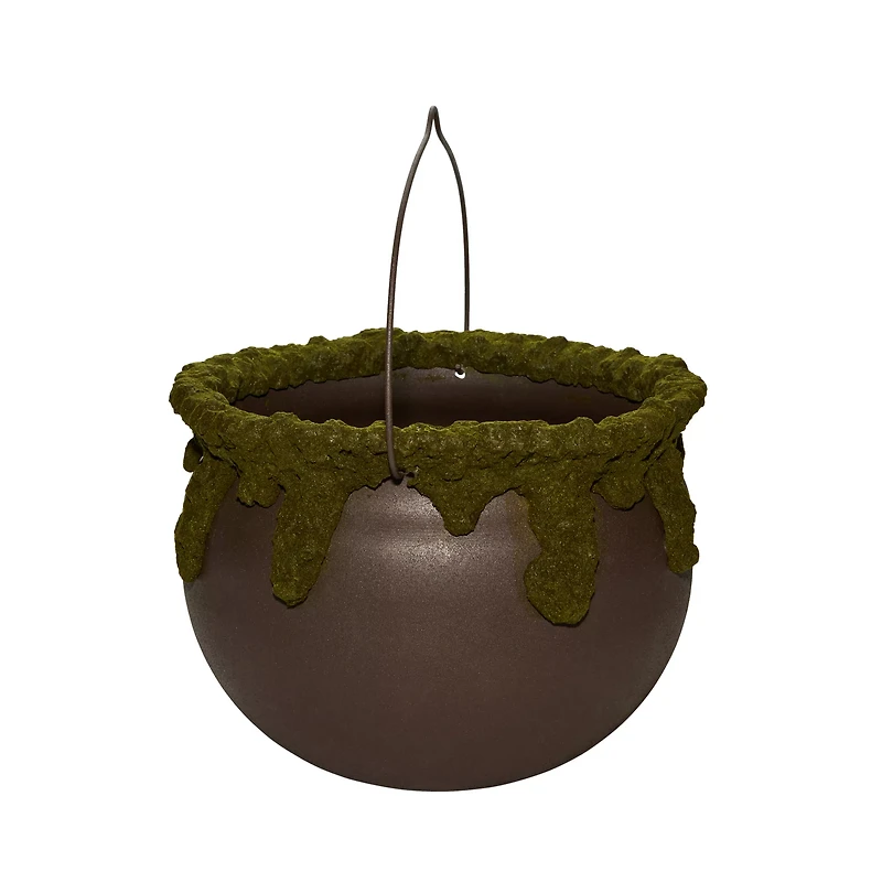 14 Inch Flocked Cauldron