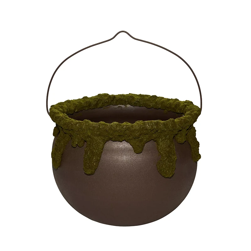 14 Inch Flocked Cauldron