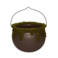 14 Inch Flocked Cauldron