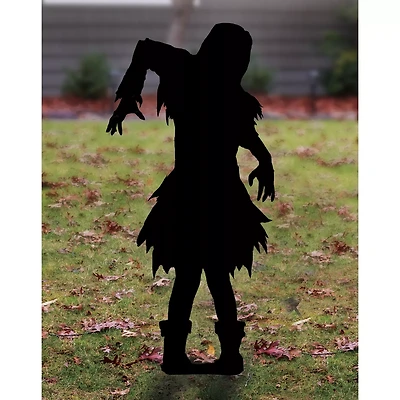 Female Zombie Silhouette Decoration