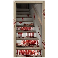 Bloody Stairs Door Cover