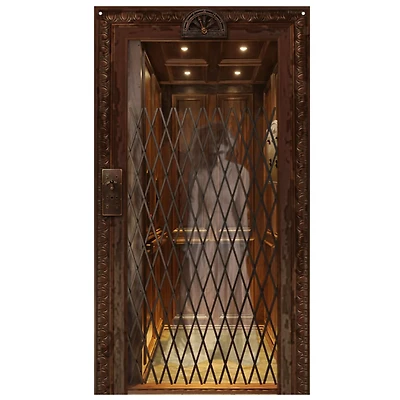 Ghost Elevator Door Cover