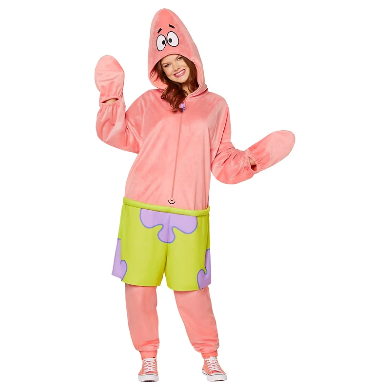 Adult Patrick Star Jumpsuit Costume - SpongeBob SquarePants