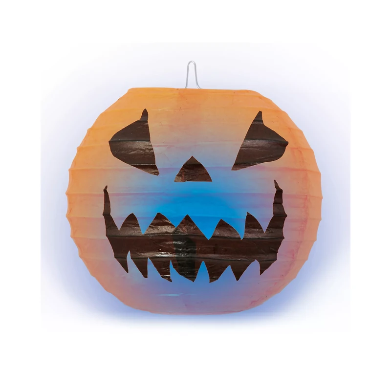 Hanging Terrifying Light-Up Jack-O-Lantern