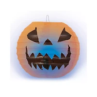 Hanging Terrifying Light-Up Jack-O-Lantern