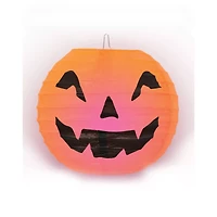 Hanging Happy Light-Up Jack-O-Lantern