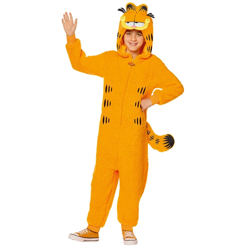 Kids Garfield Jumpsuit Costume